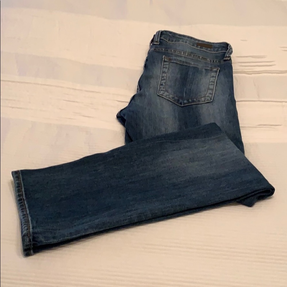 KUT Medium Wash Boyfriend Jeans